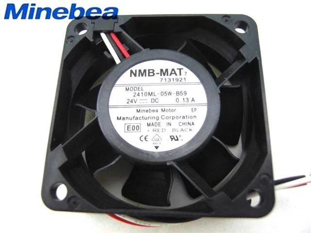 Zyvpee Zyvpee 2410ML-05W-B59 60x25mm 24V 0.13A 3-wire case fan — product photo