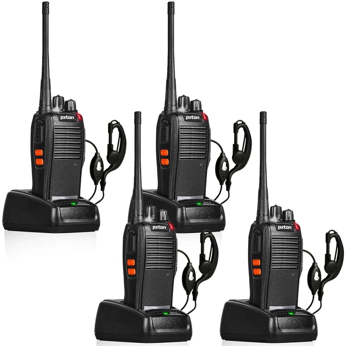 KEHIPI KEHIPI 777S two-way radio 4-pack UHF 16ch 3 mile 1500mAh — product photo