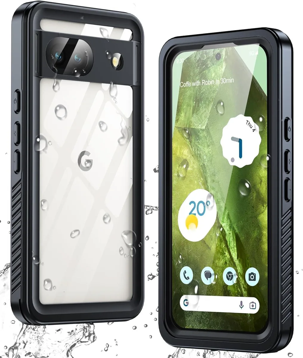 BONAEVER BONAEVER Pixel 8A Waterproof Case IP68 Black — product photo