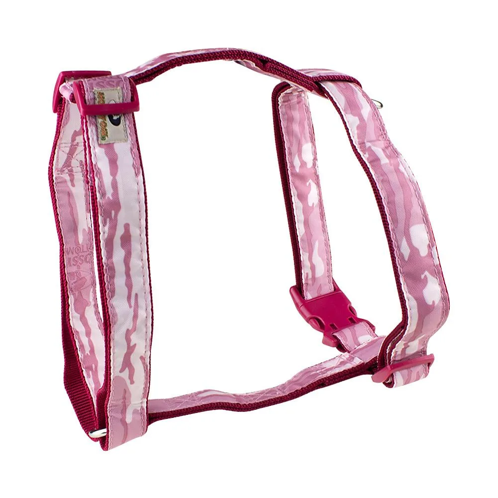 Mossy Oak Mossy Oak Basic Soft Mesh Dog Harness Pink Medium — product photo
