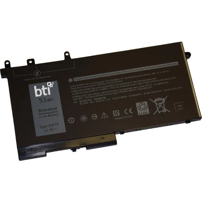 Battery Technology Inc. Battery Technology Inc. 93FTFBTI laptop battery 4254 mAh 11.4 V — product photo