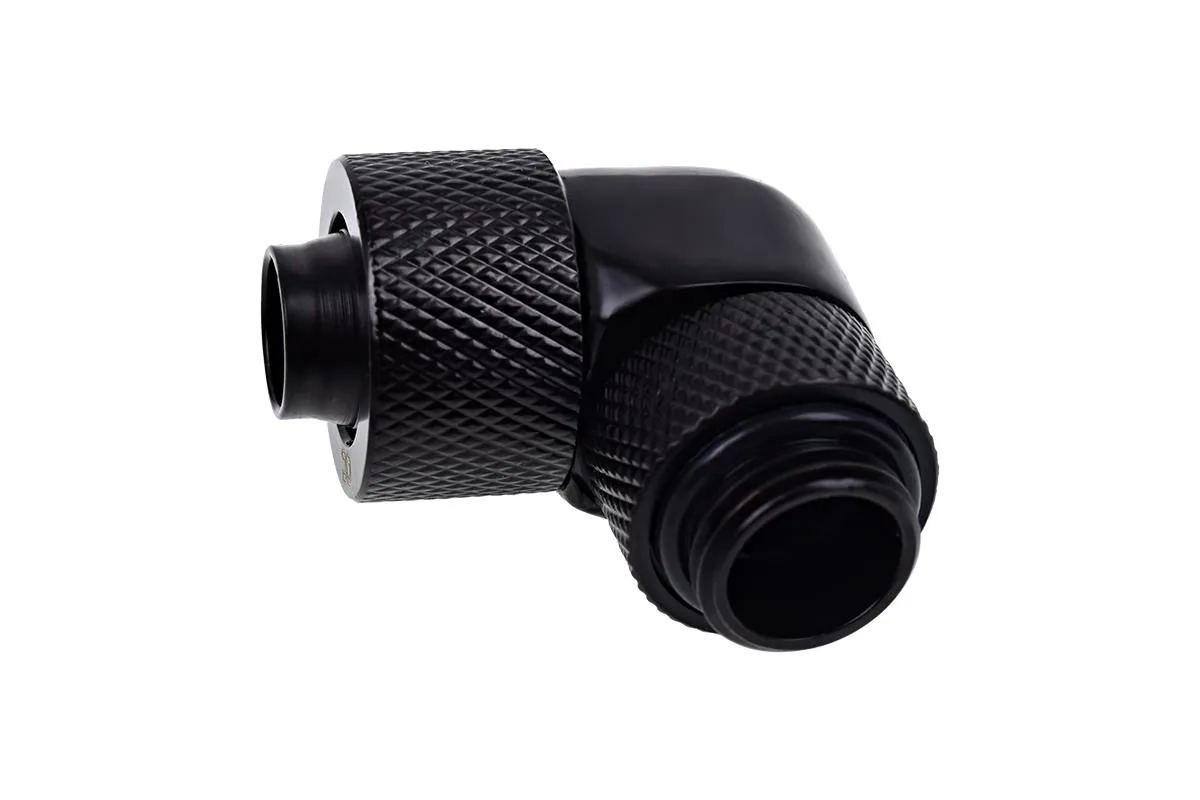 Alphacool Alphacool Eiszapfen 90° Rotatable Fitting G1/4 13/10/16/10/19/13mm Black 17230 — product photo