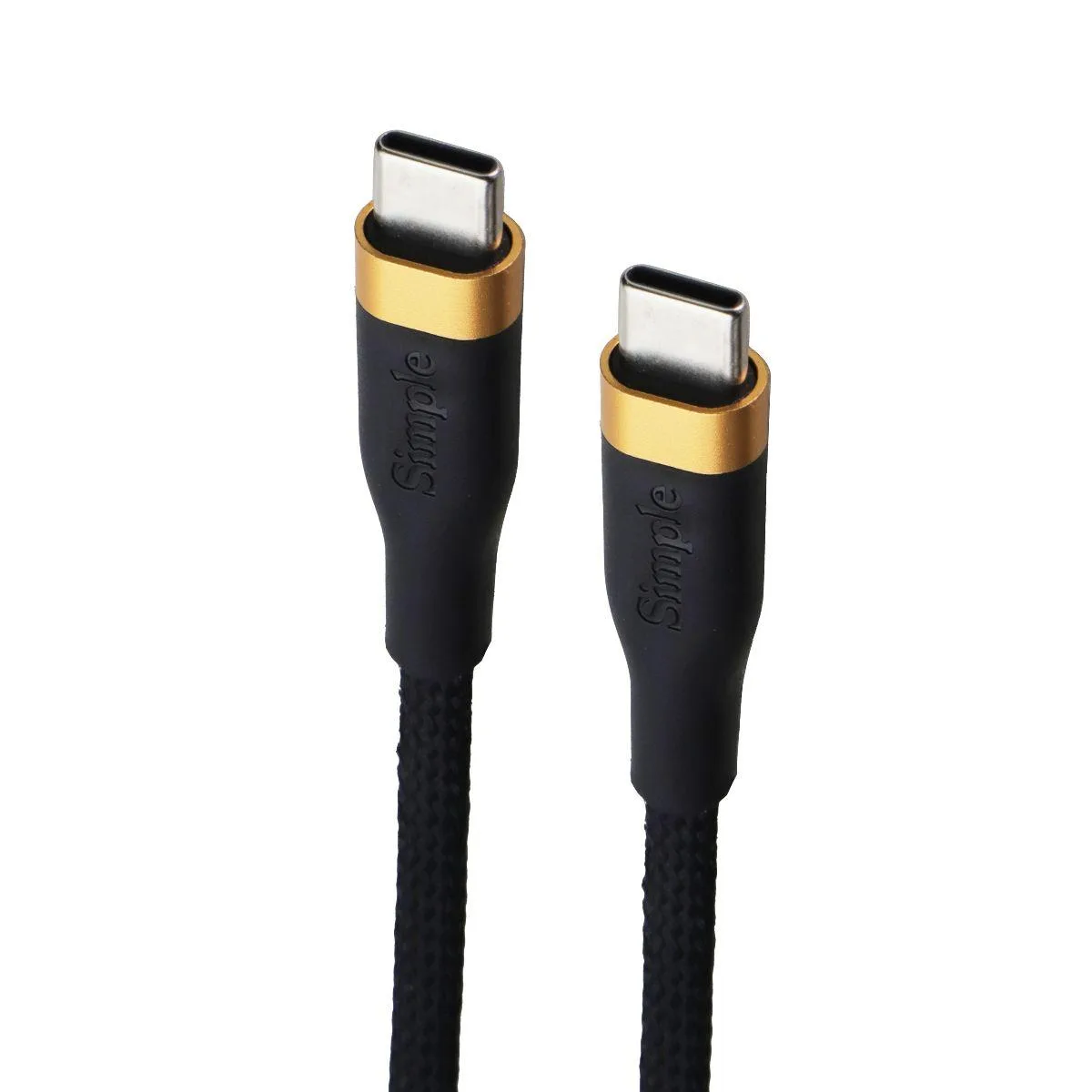 Real Simple Real Simple 10 ft USB-C to USB-C Magnetic Cable Black — product photo