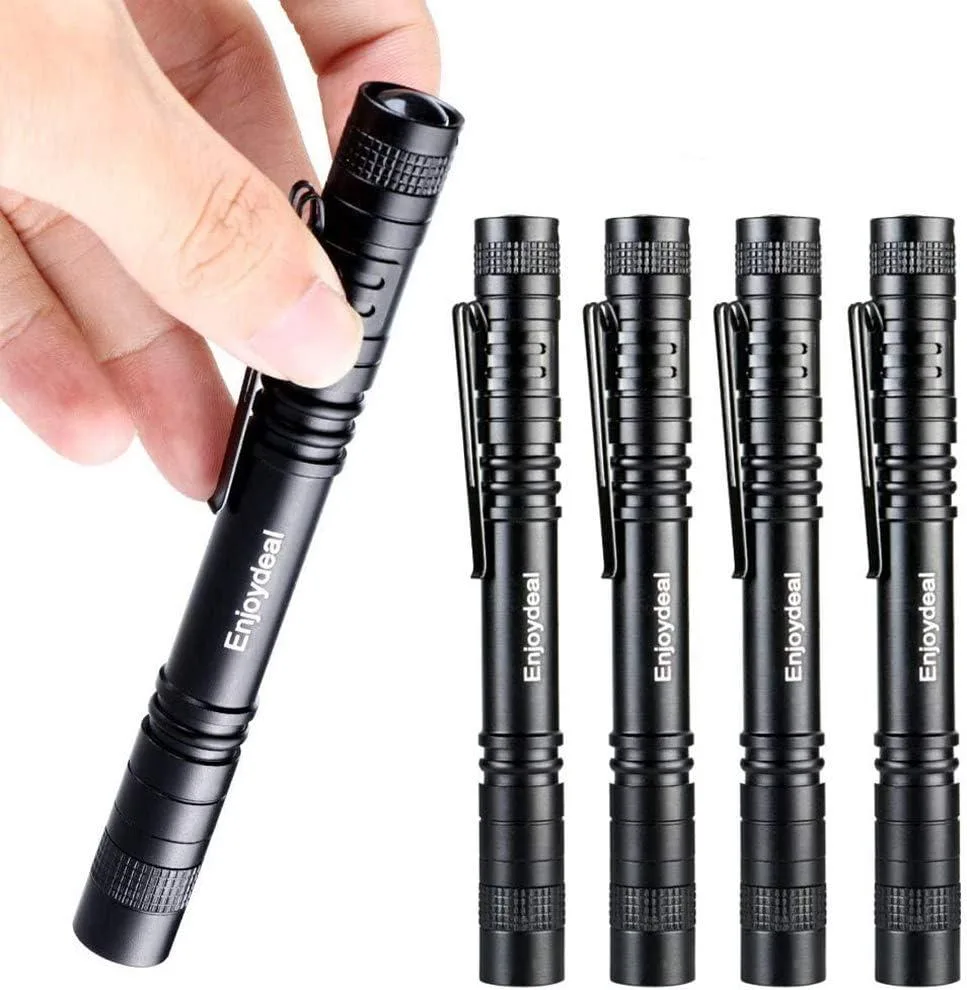 lelisten lelisten Pen Light Flashlight 5PCS 1000LM 5.2 Inch AAA — product photo