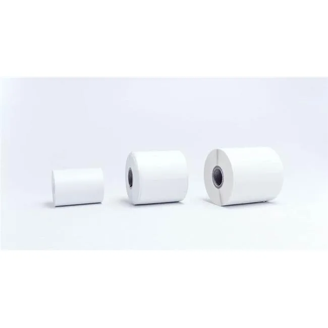 Brother Brother RDM03U5 Thermal Transfer Receipt Paper 4 3/8" x 130 ft 36 Roll White scanner supply — product photo