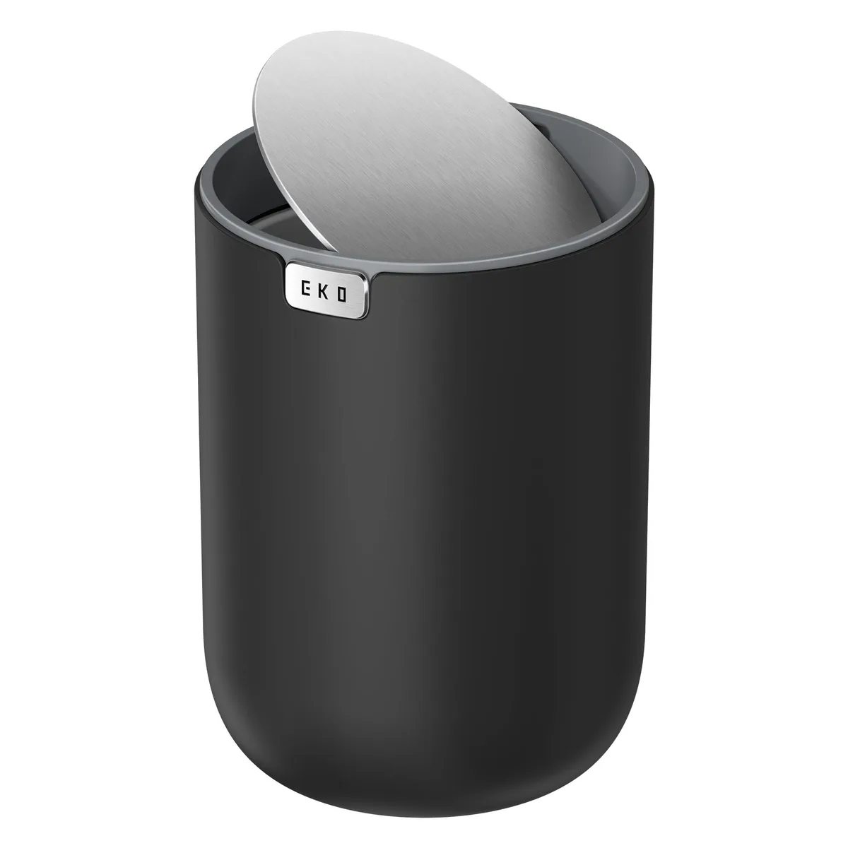  Baldwin 9206-2.2L-WH 0.58 Gal Swing-Top Trash Can 3 Pack White — product photo