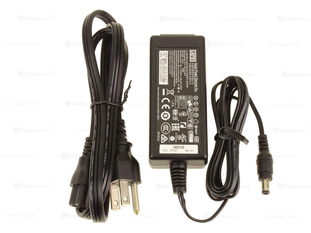 DELL DELL 9Y62F 30W AC Adapter 12V 2.5A Wyse 3010 3020 — product photo