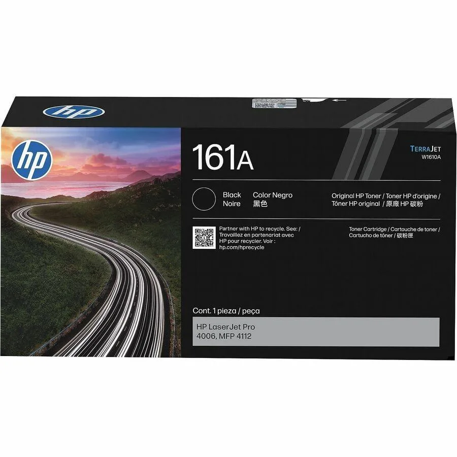 HP HP 161A Black Original LaserJet Toner Cartridge 3000 Pages — product photo