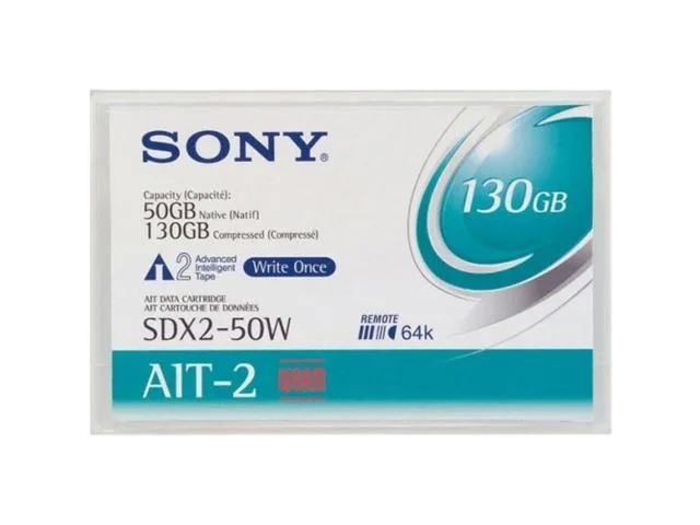 Sony Sony SDX250W//AWW AIT2 backup media 50/130GB 1 pack — product photo