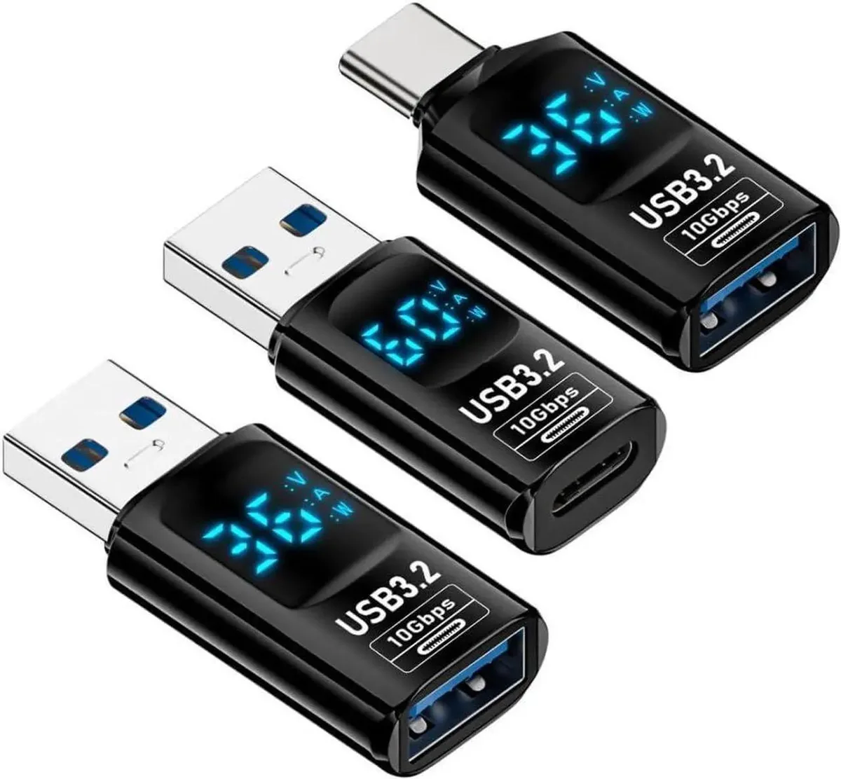 SMUGDESK SMUGDESK 3-Pack USB Digital Display Adapter 10Gbps PD 36/60W — product photo