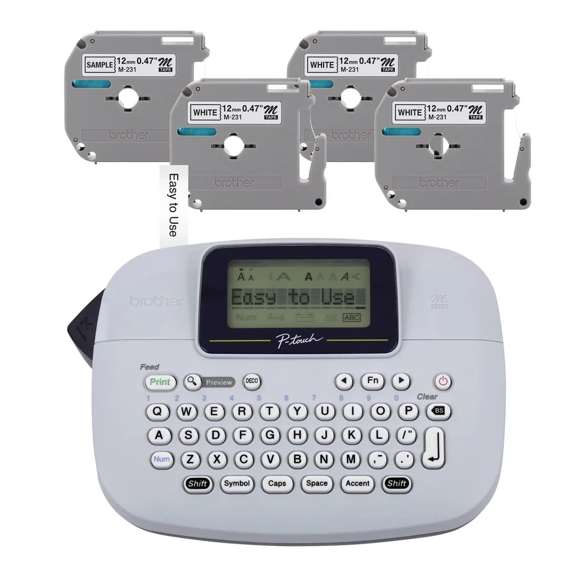  Brother PTM95BP label printer 12 mm 512MB USB — product photo