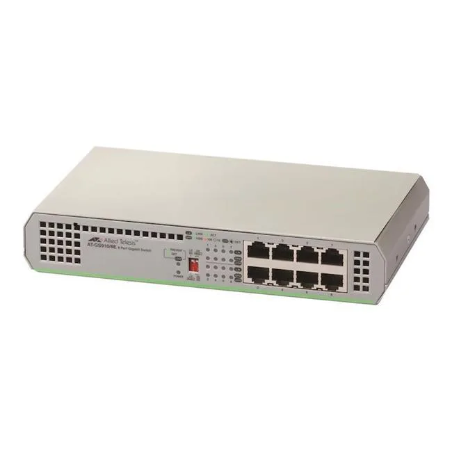 Allied Telesis Allied Telesis AT-GS910/8E-10 network switch — product photo
