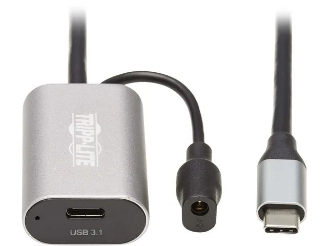 Tripp Lite Tripp Lite U330-05M-C2C USB-C active extension cable 16 ft 5 m USB 3.1 Gen 1 5 Gbps — product photo