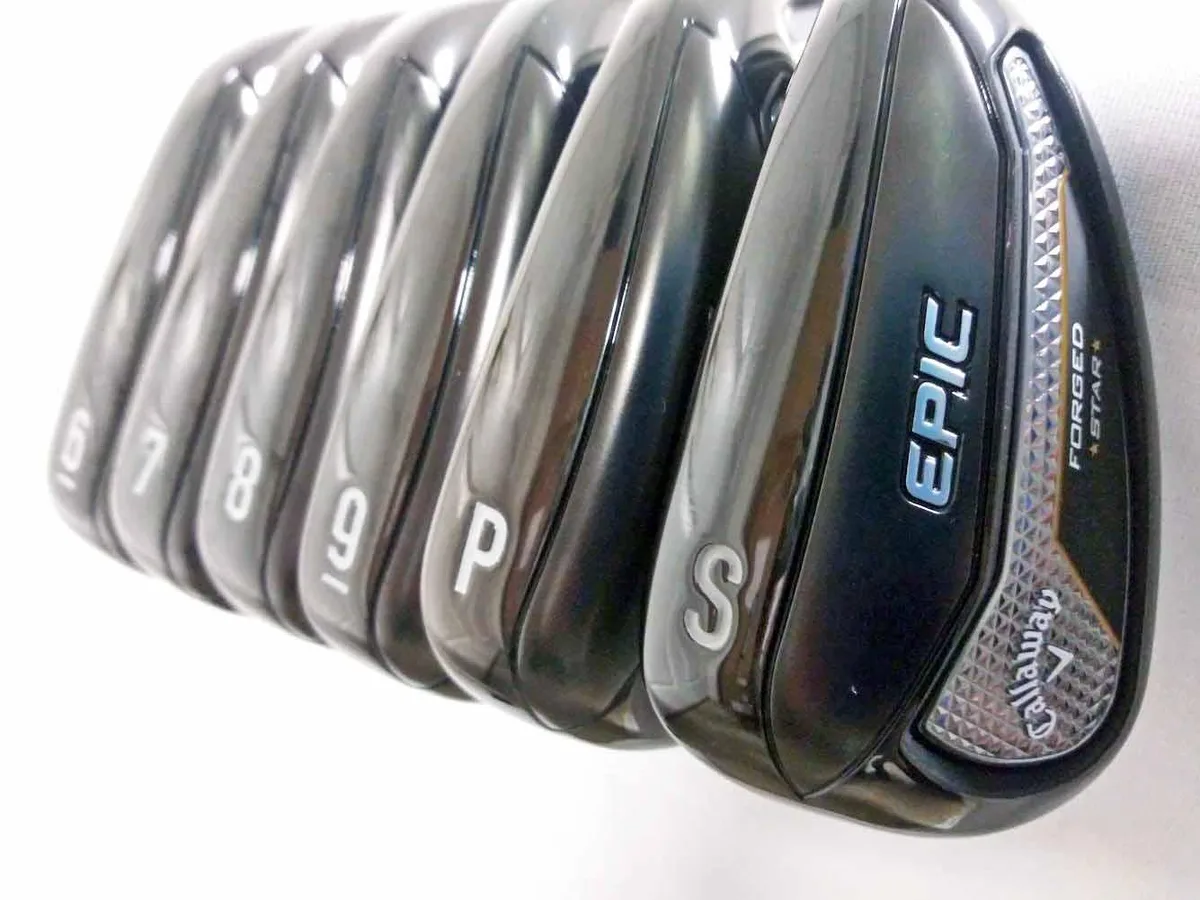 Callaway Golf Callaway Golf Epic Forged Star Women's Right Hand Light Flex Graphite Iron Set — product photo