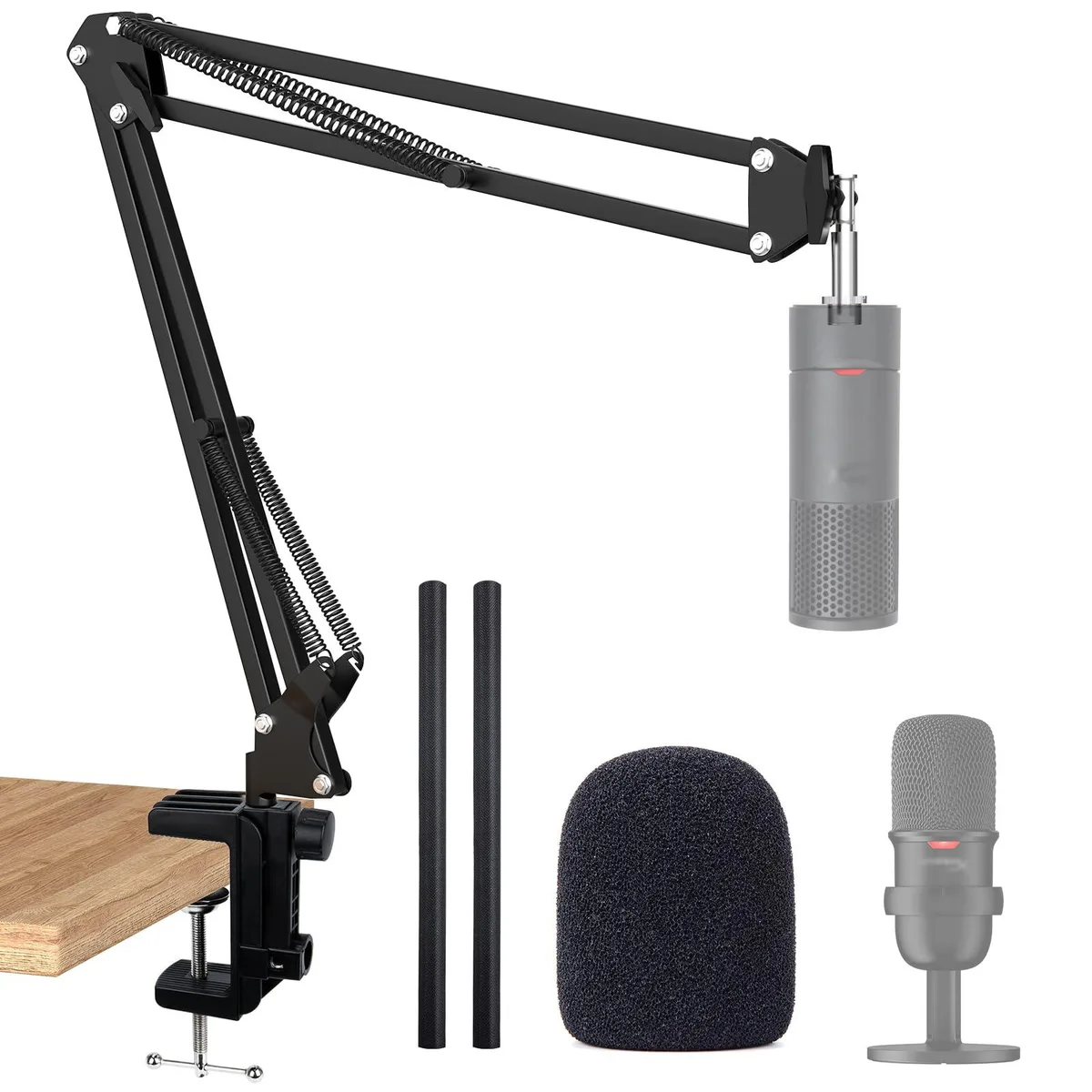  Avid SoloCast 2 Mic Arm Stand with Foam Cover, Black — product photo