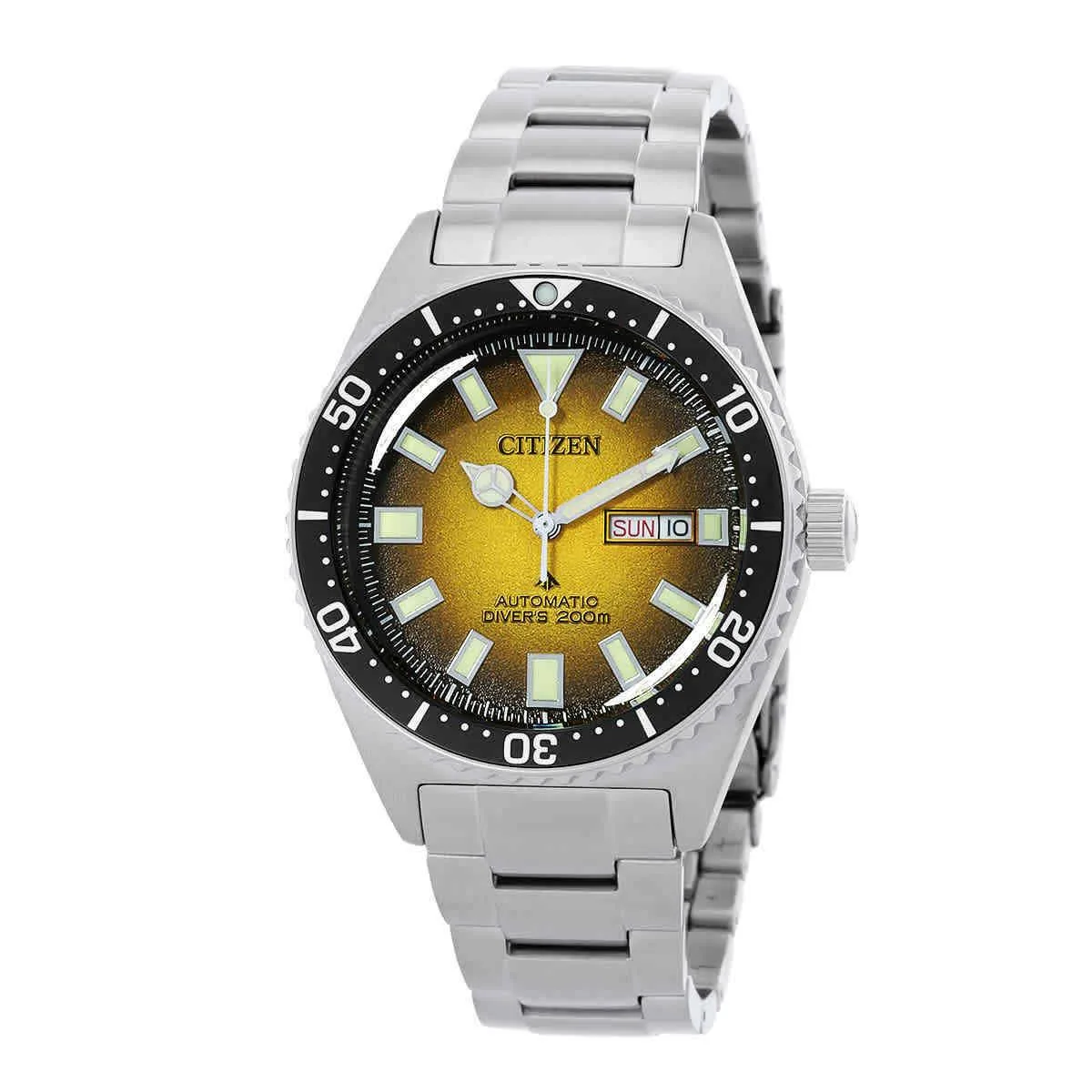 Citizen Citizen Promaster Dive Automatic 41mm Orange/Yellow Gradient Dial NY0120-52X — product photo