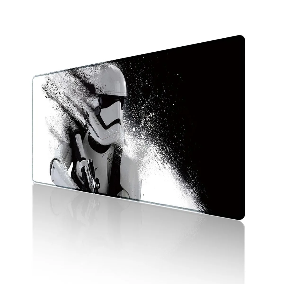 Alpha Fit Alpha Fit Star Wars XXL Mouse Pad 31.5" x 11.8" Stormtrooper Shatter Black &amp; White — product photo