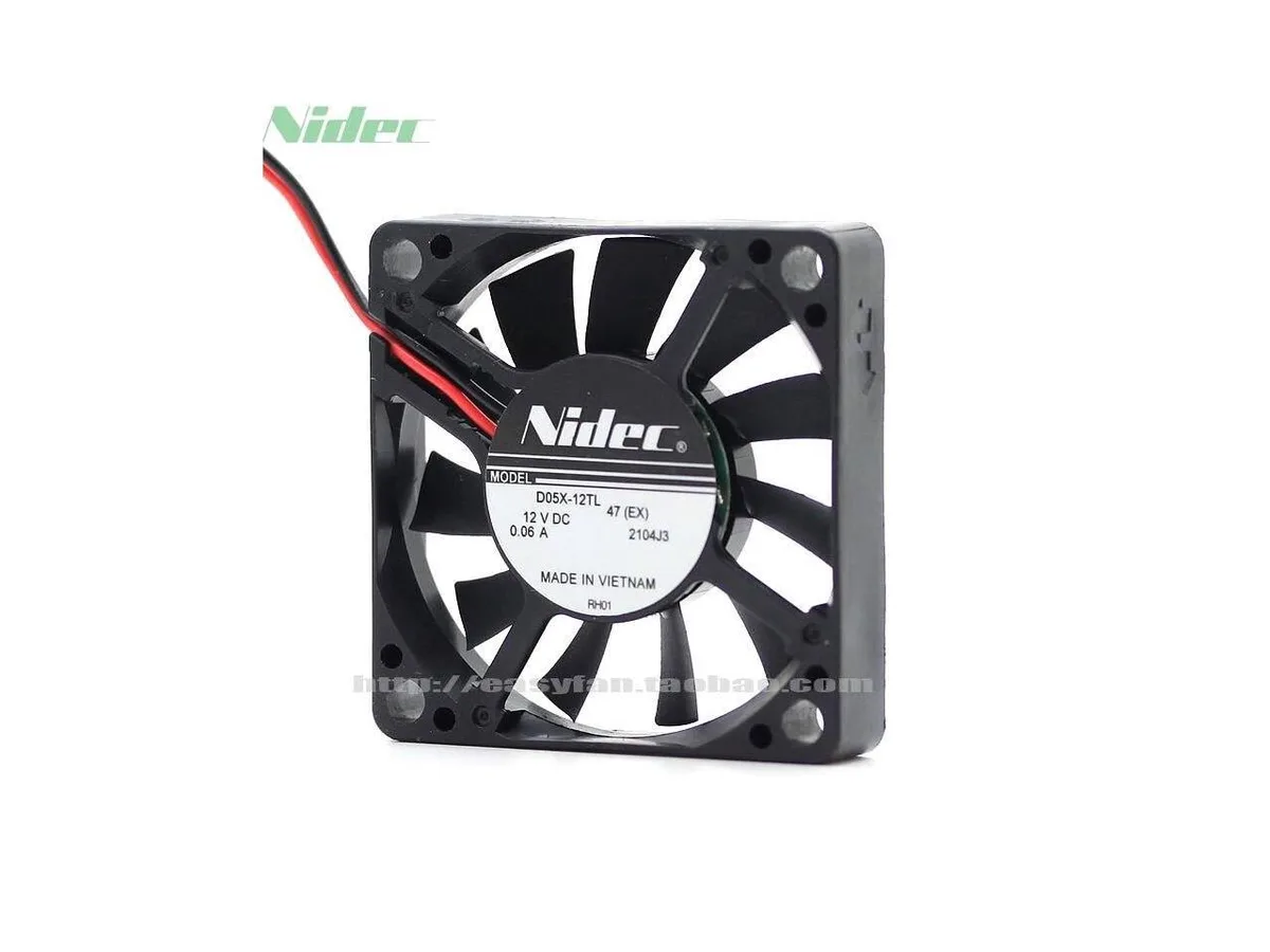 Fans Fans D05X-12TL 5010 50x50x10mm 12V 0.06A case fan — product photo