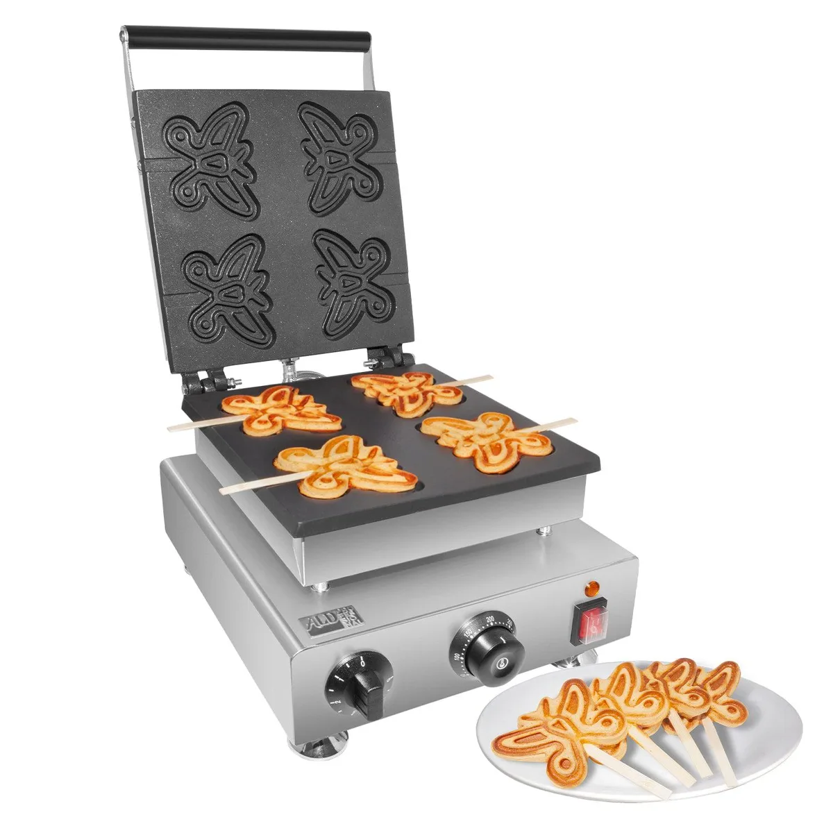ALDKitchen ALDKitchen AP-510 Butterfly Waffle Maker 4 Pcs 110V 1.65kW — product photo