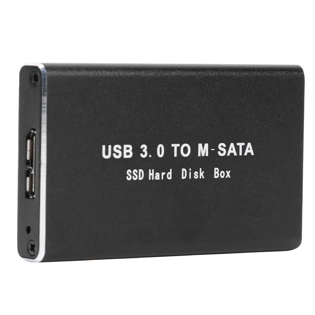 YINGHUA YINGHUA 3.5 inch USB 3.0 SATA External Hard Drive Enclosure black A — product photo