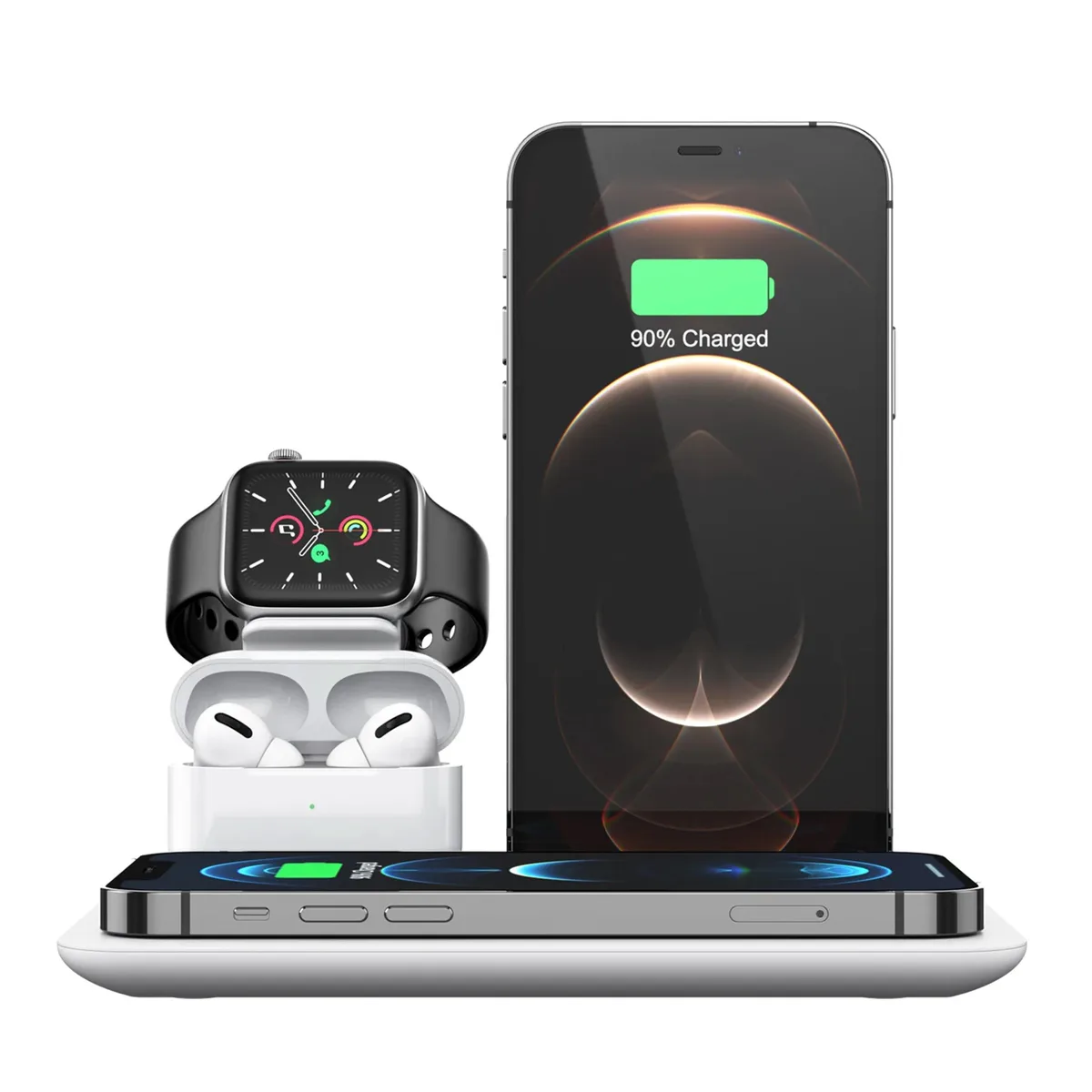 Trexonic Trexonic 4 in 1 Wireless Charging Station White usb charger — product photo