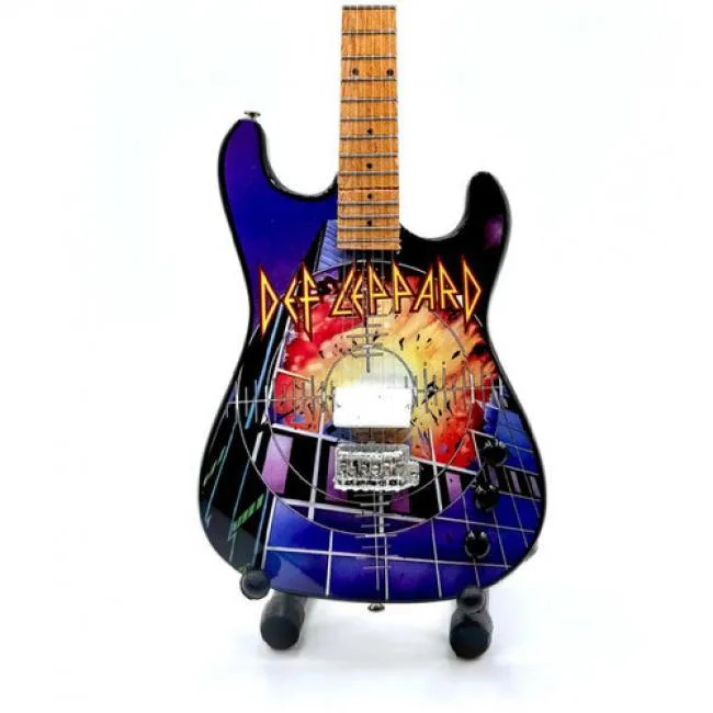 eMeet eMeet Mini Axe Def Leppard Pyromania 10" Guitar Replica — product photo