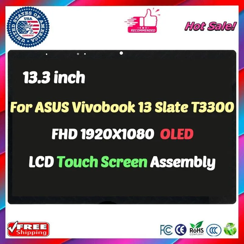 NUOLAISUN NUOLAISUN 13.3" FHD Touch Screen For ASUS Vivobook 13 Slate T3300KA-DH21T — product photo