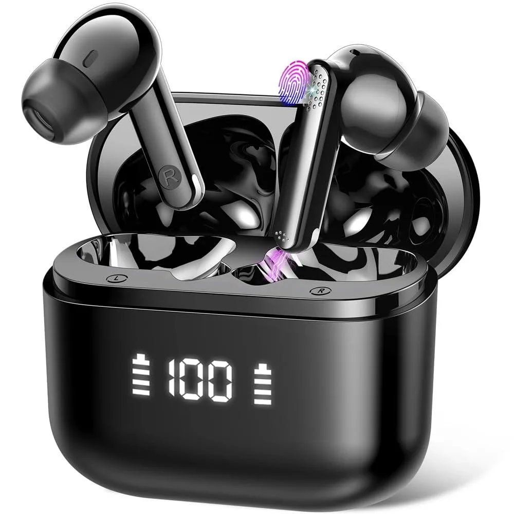 No Sew No Sew BK01-001 Wireless Earbuds Bluetooth 5.4 90h — product photo