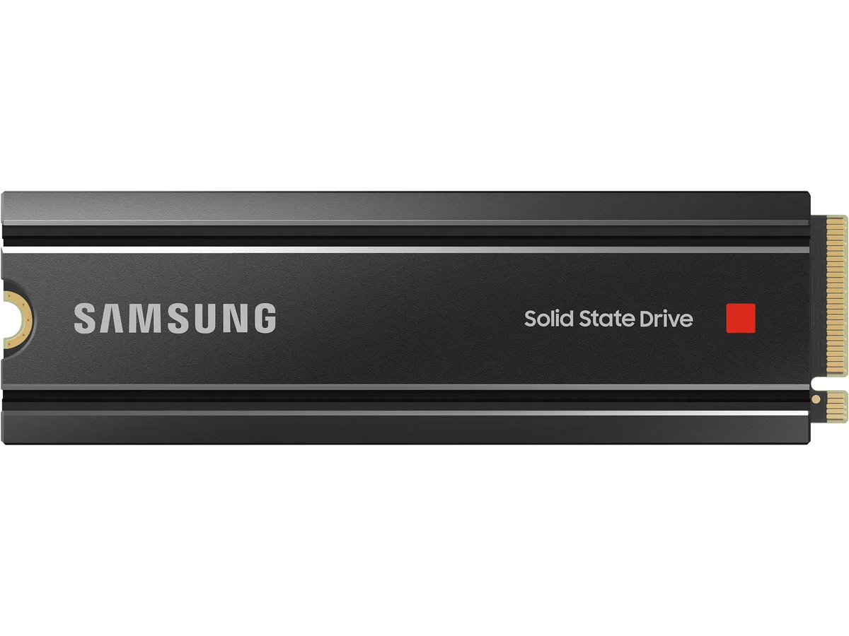 SAMSUNG SAMSUNG 980 PRO MZ-V8P2T0CW 2TB internal SSD with heatsink — product photo