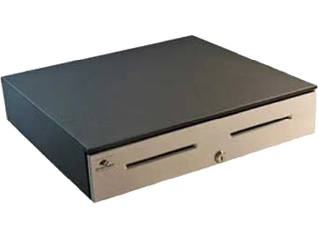 APG Cash Drawer APG Cash Drawer JD320-BL1816 18" x 16" 10 Compartments 24V Black — product photo