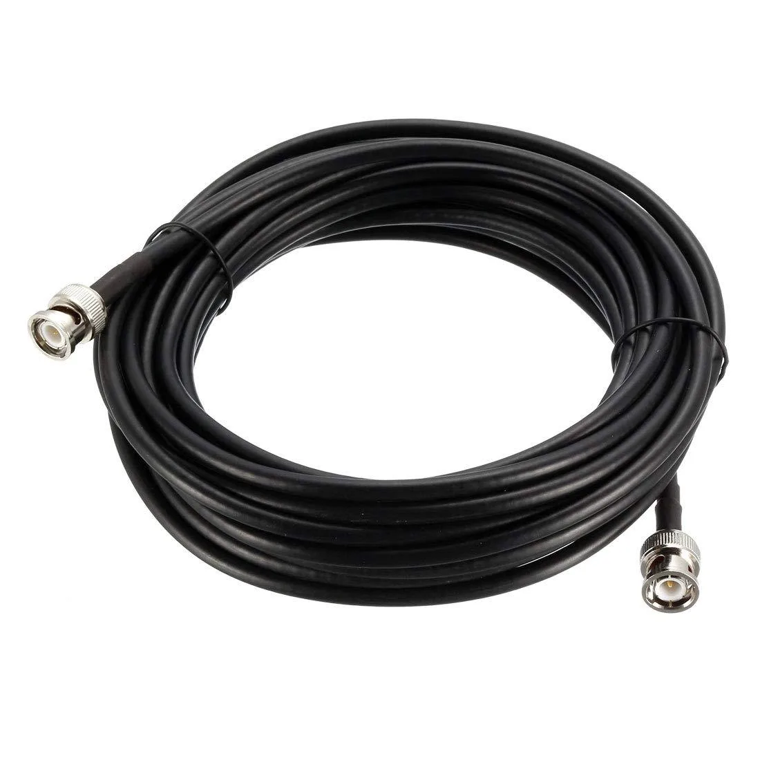 PISKEKAT PISKEKAT uxcell BNC Male to BNC Male Coax Cable RG58 Low Loss RF Coaxial Cable 50 Ohm 25 Ft — product photo
