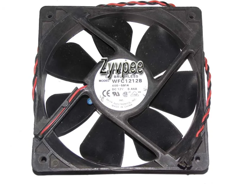 Zyvpee Zyvpee WFC1212B 12025 12V 0.44A 2 Pin Case Fan — product photo