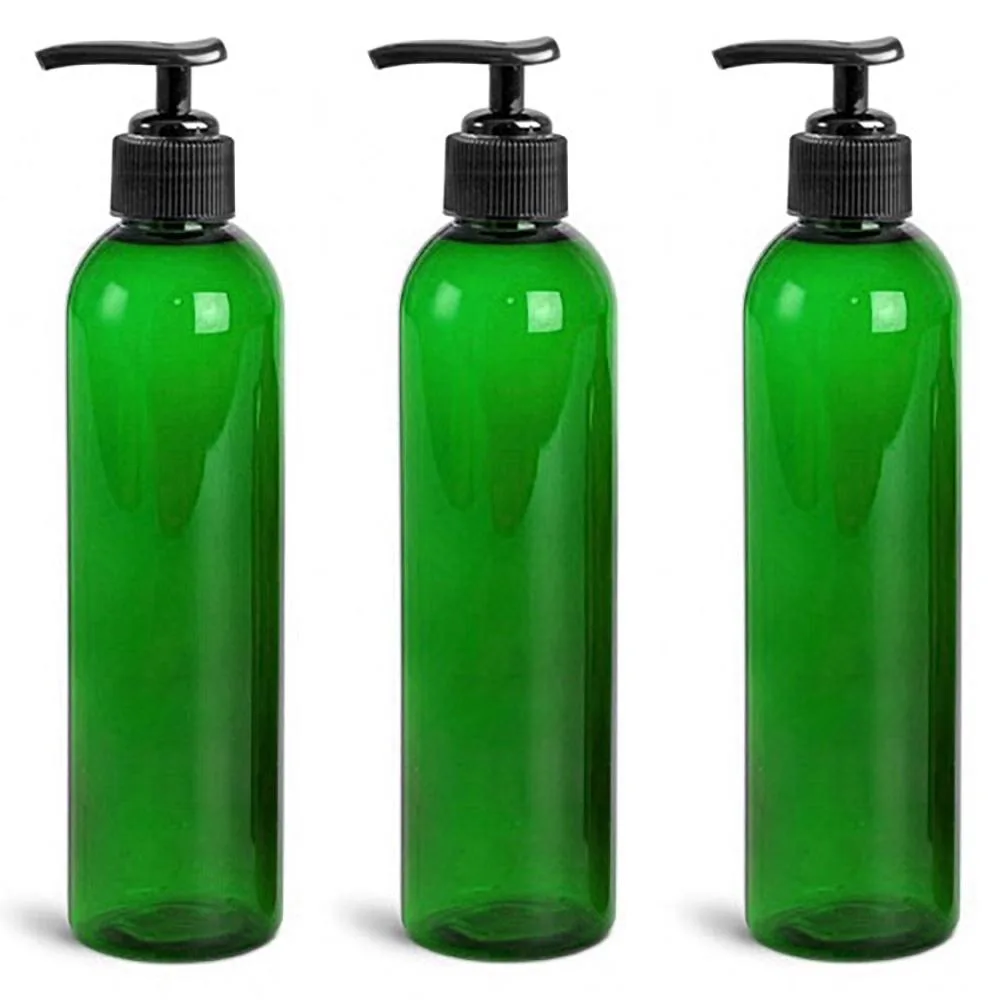 Vandue Corporation Vandue Corporation 8 oz PET Pump Bottle Green 7.5" .2500 lbs — product photo