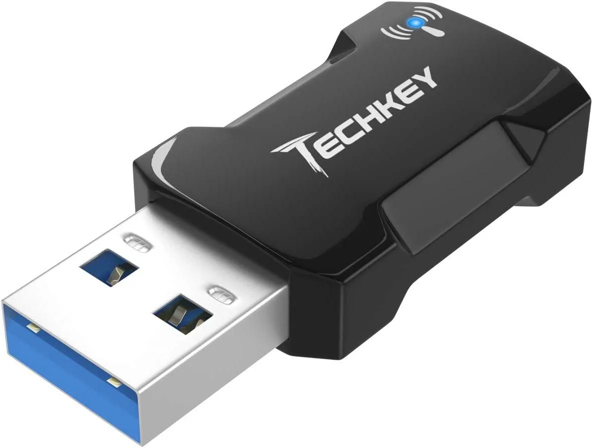 GCROWN GCROWN USB 3.0 Wi-Fi Adapter AC1200 Dual Band 2.4/5GHz 8812BU — product photo