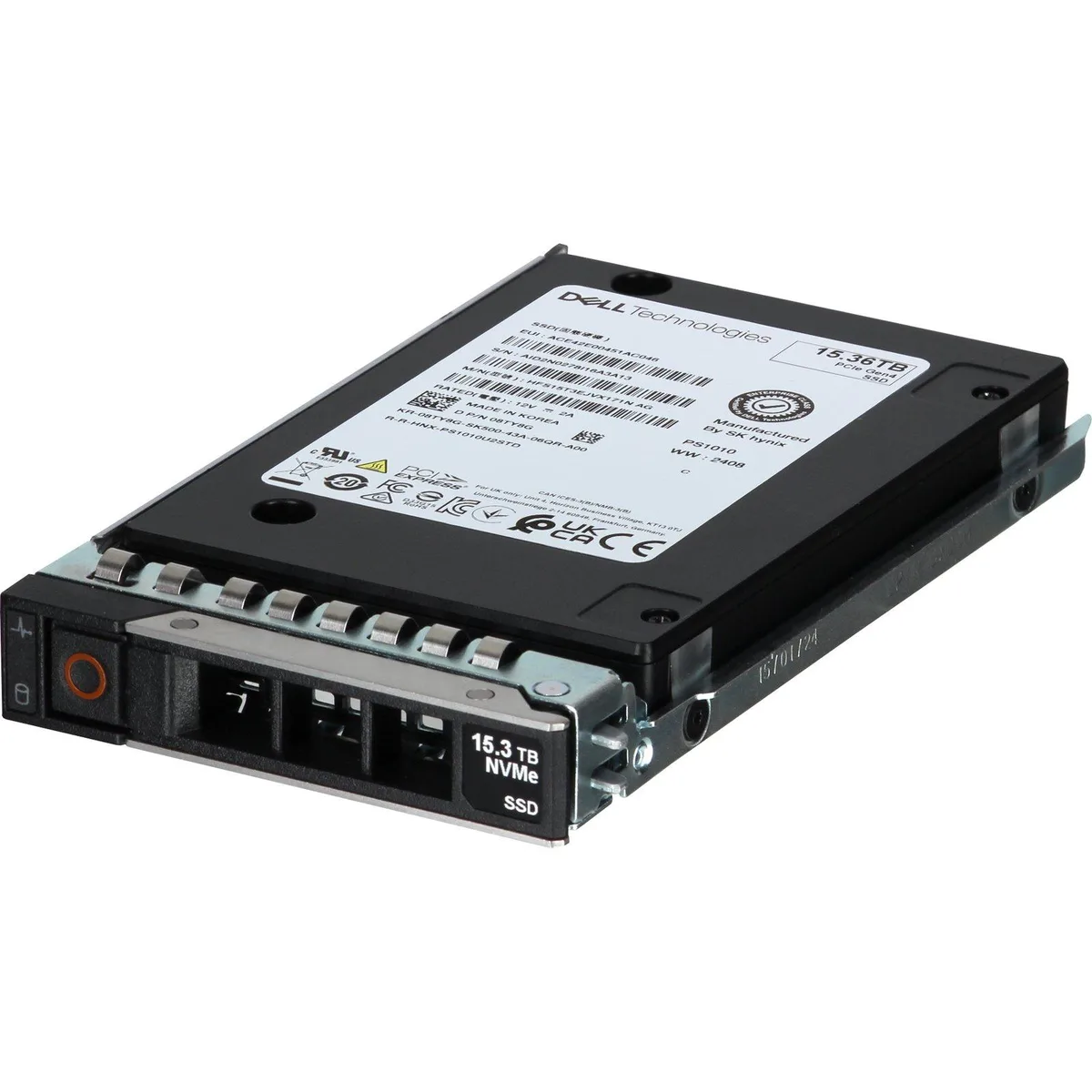 DELL DELL 15.36TB Enterprise NVMe SSD PS1010 8TY8G — product photo
