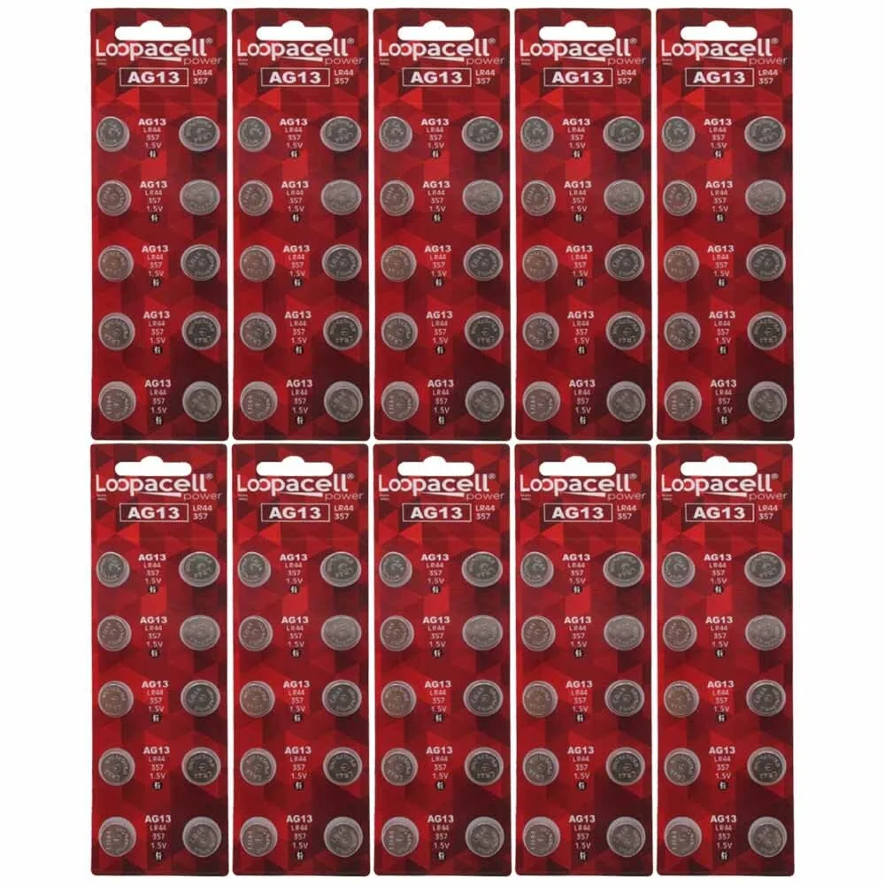 No Sew No Sew LR44 AG13 357 L1154 A76 Button-Cell Batteries 100 Pack — product photo