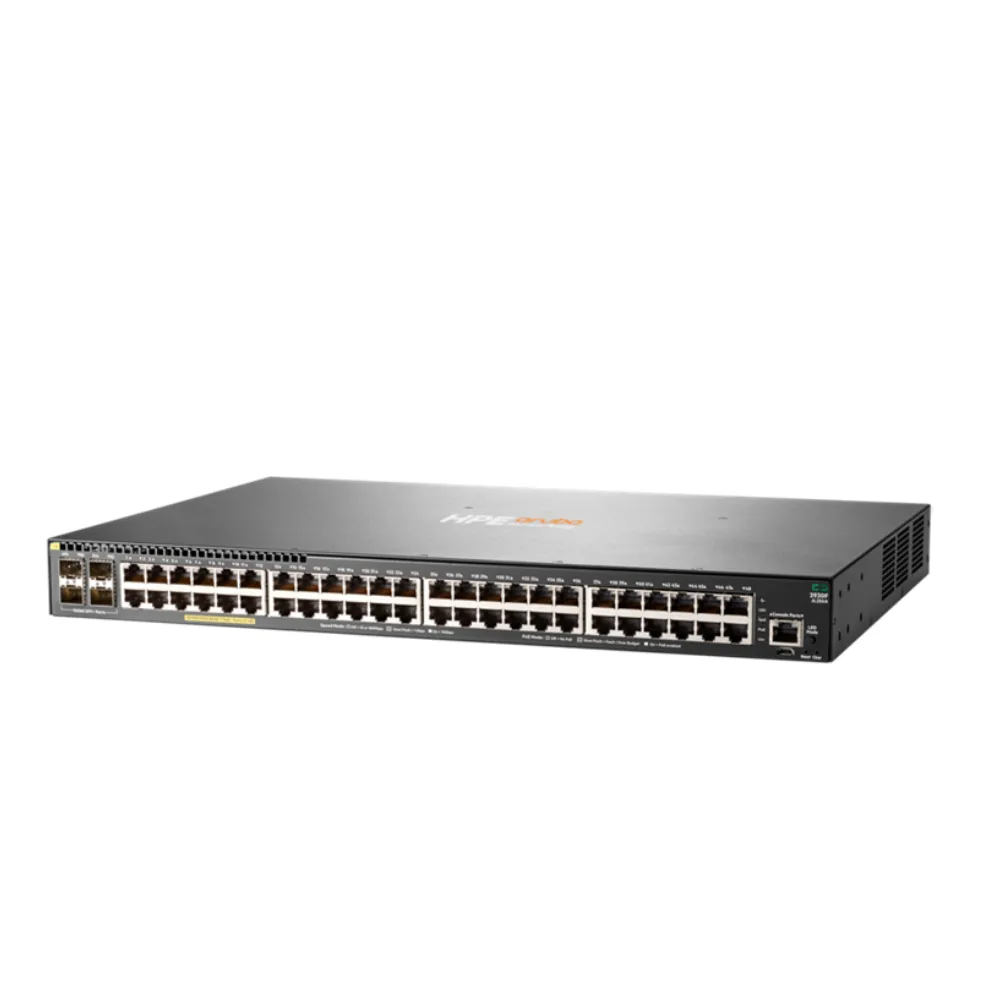HPE HPE Aruba 2930F 48G PoE+ 4SFP+ network switch JL256A#ABA — product photo