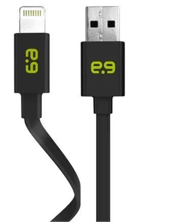 Black PureGear Lightning USB cable 48 inches long