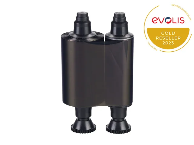 Evolis Evolis R2011 Black Monochrome Ribbon 1000 Prints pos accessory — product photo