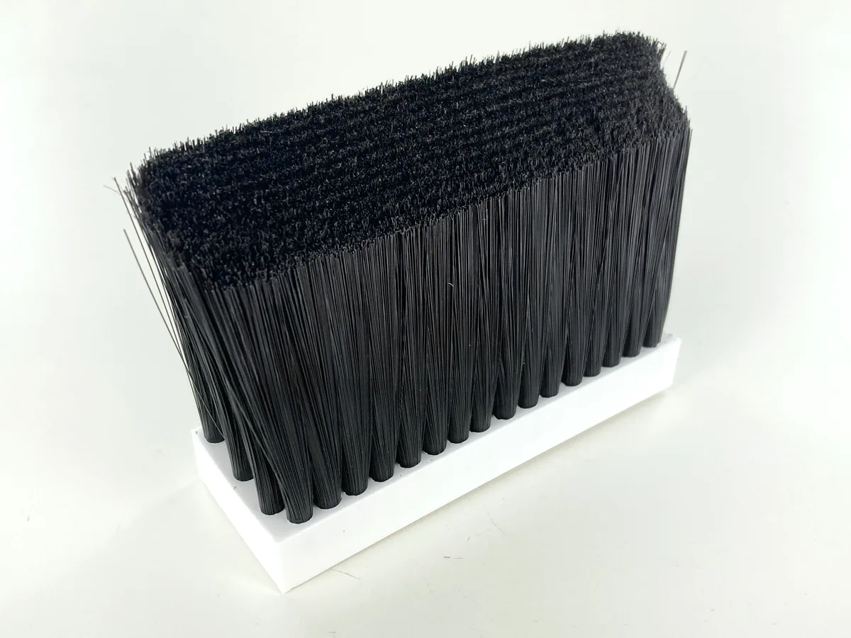 Black replacement brush assembly for Better Pack 555 series tape dispensers