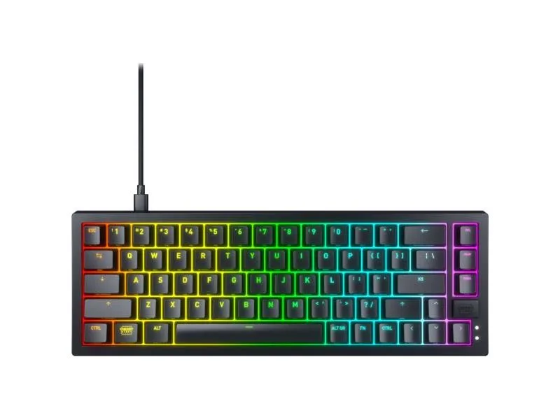 Cherry Cherry XTRFY K5V2 Compact Gaming Keyboard CX-K5V2-RGB-CPT-BLACK-R-US — product photo