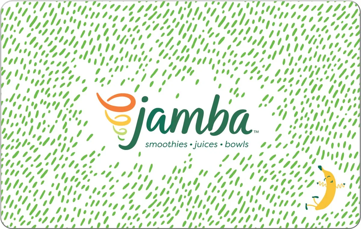 Jamba Juice Jamba Juice JJE-500 $5.00 Bakery Gift Card — product photo