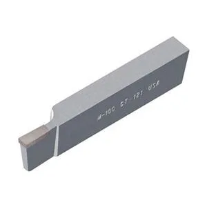 Micro 100 CT-120 brazed tool bit with 1/2 in shank