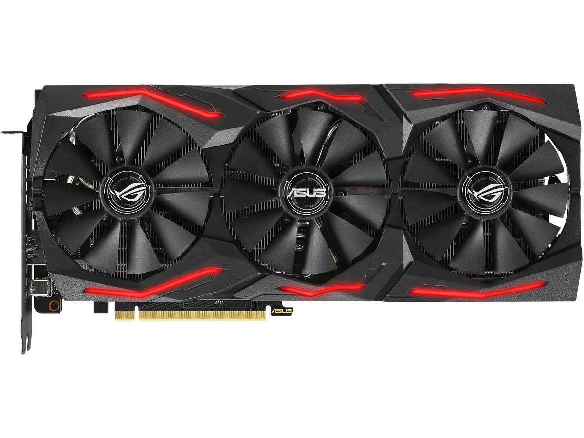 ASUS ASUS ROG STRIX GeForce RTX 2060 SUPER 8GB graphics card — product photo