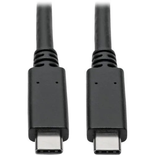 Tripp Lite Tripp Lite U420-C03-G2-5A USB-C cable 3 ft Thunderbolt 3 10 Gbps 5A — product photo