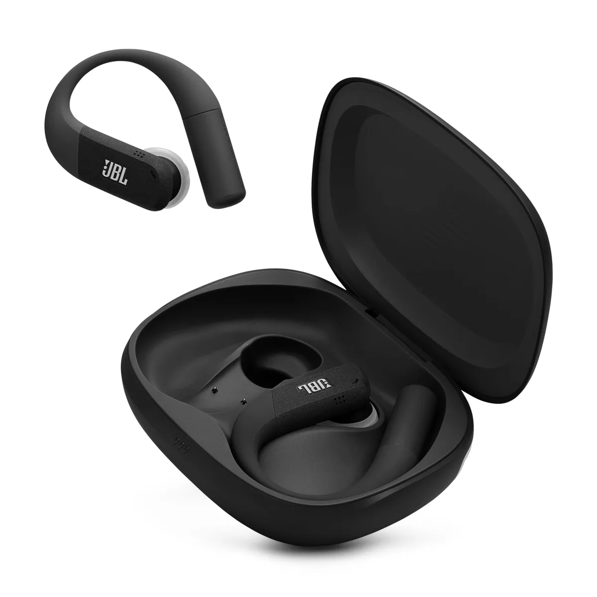  JBL Endurance Peak 4 True Wireless Noise Cancelling Sport Earbuds Black Grey — product photo