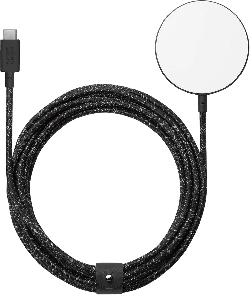 PISKEKAT PISKEKAT Magnetic Wireless Charger 10ft USB-C Cable 15W Qi Cosmos — product photo