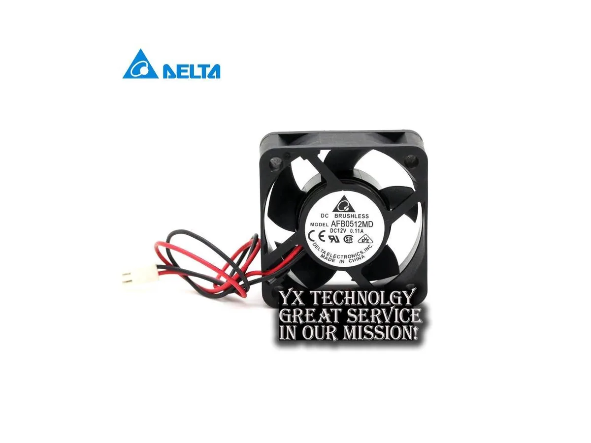 Fans Fans AFB0512MD 5020 50x50x20mm 12V 0.11A dual ball bearing case fan — product photo