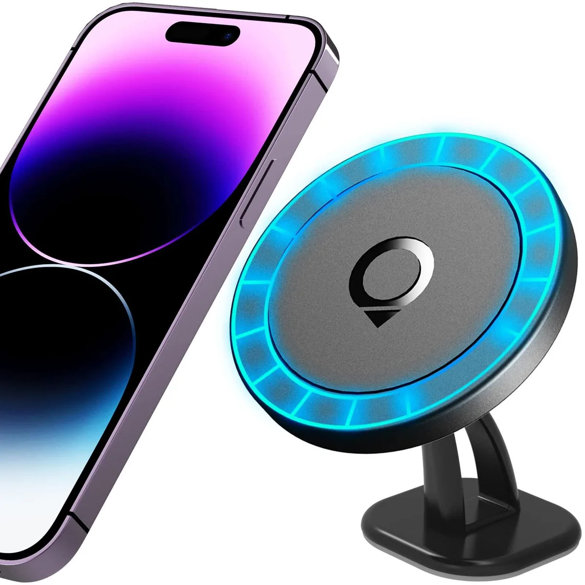  Quarble Dashboard Magnetic Phone Mount 360° iPhone 12/13/14/15/16 — product photo