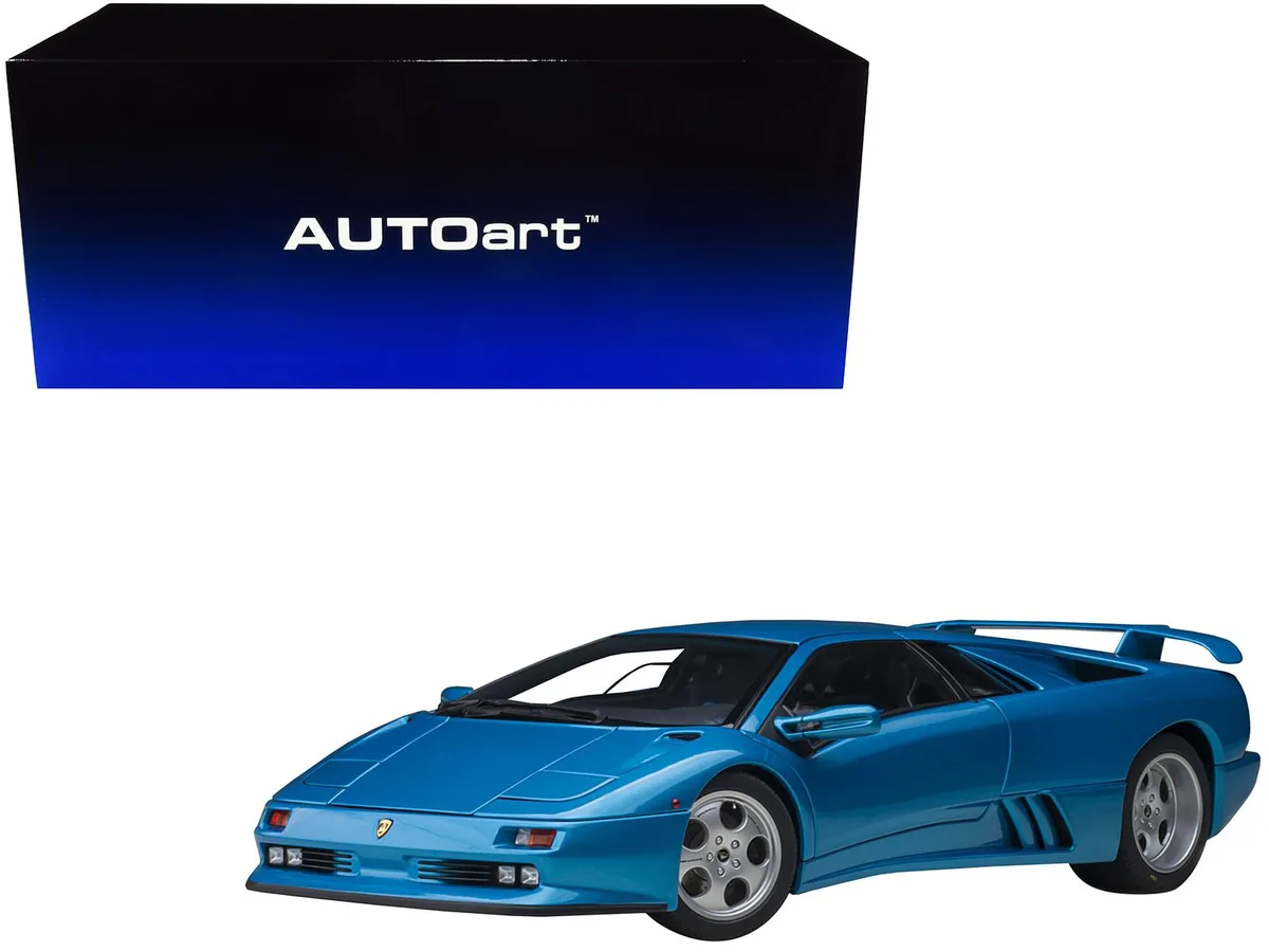 Autoart Autoart Lamborghini Diablo SE30 Blu Sirena Blue Metallic 1/18 vehicle AA79156 — product photo